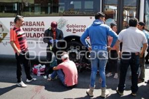 SEGURIDAD . ACCIDENTE CICLISTA