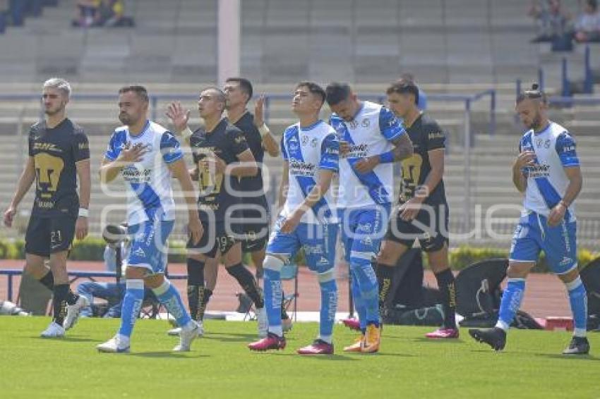 FÚTBOL . PUMAS VS CLUB PUEBLA