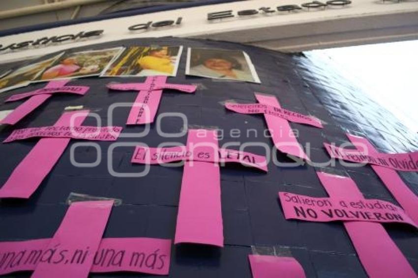 TLAXCALA. CARAVANA FEMINICIDIOS