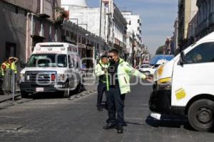 SEGURIDAD . MUJER ATROPELLADA