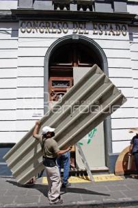 CONGRESO . BLOQUEO ACCESOS