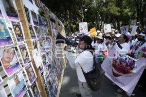 MANIFESTACIÓN . VOZ DE LOS DESAPARECIDOS