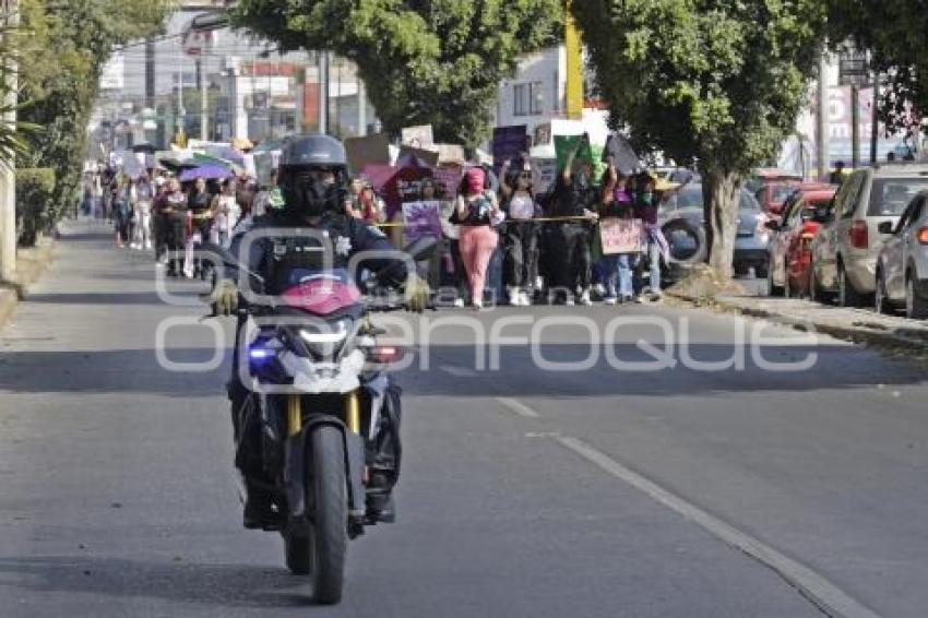 DÍA DE LA MUJER . OPERATIVO VIAL