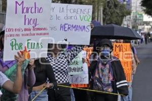 DÍA DE LA MUJER . PROTESTA UNIVERSITARIA