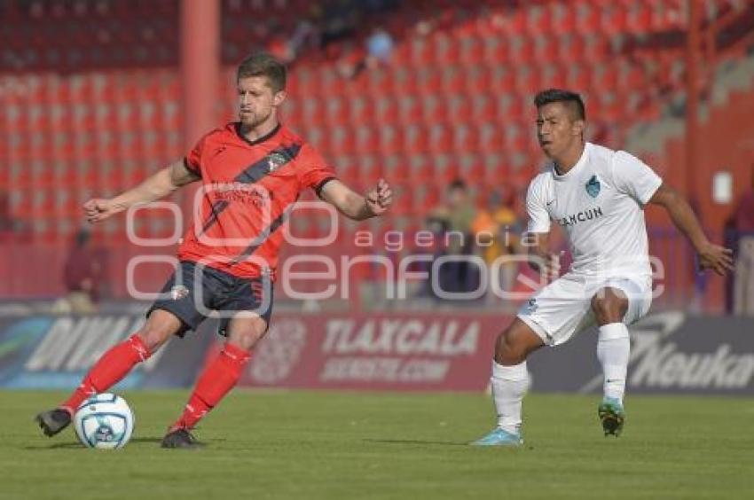 FÚTBOL . COYOTES VS CANCÚN