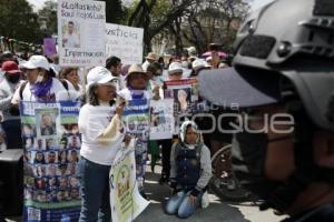 MANIFESTACIÓN . VOZ DE LOS DESAPARECIDOS