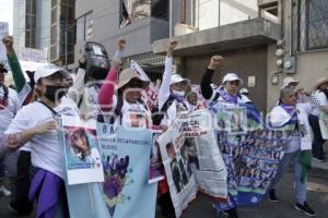 MANIFESTACIÓN . VOZ DE LOS DESAPARECIDOS