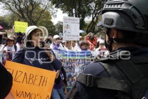 MANIFESTACIÓN . VOZ DE LOS DESAPARECIDOS