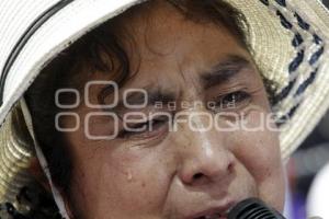 MANIFESTACIÓN . VOZ DE LOS DESAPARECIDOS