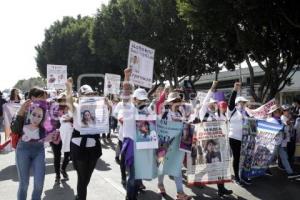 MANIFESTACIÓN . VOZ DE LOS DESAPARECIDOS