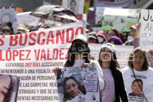 MANIFESTACIÓN . VOZ DE LOS DESAPARECIDOS