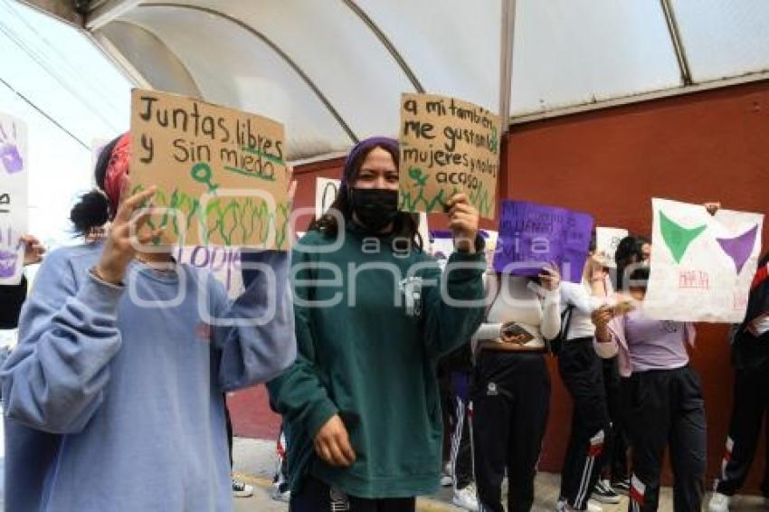 TLAXCALA . MANIFESTACIÓN ESTUDIANTES 