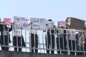 TLAXCALA . MANIFESTACIÓN ESTUDIANTES 