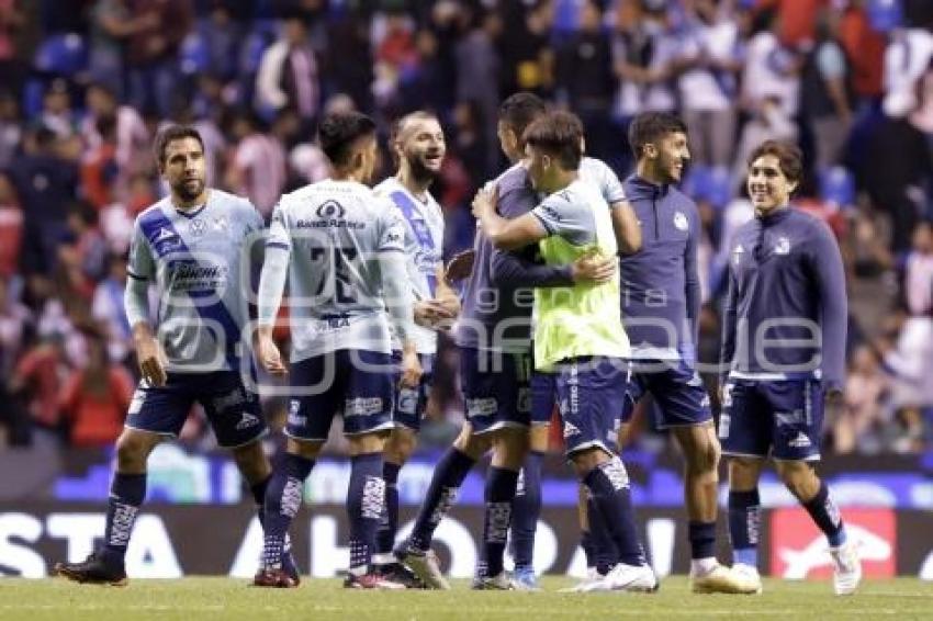 FÚTBOL . CLUB PUEBLA VS CHIVAS