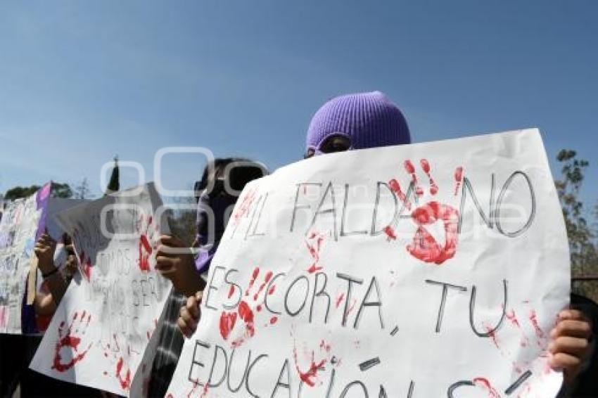 TLAXCALA . MANIFESTACIÓN COBAT