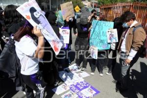 TLAXCALA . MANIFESTACIÓN COBAT