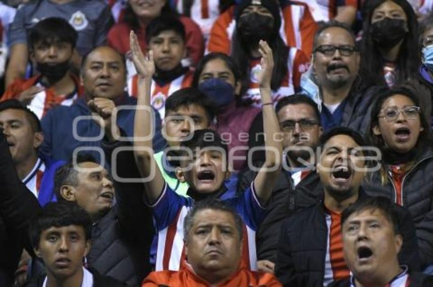 FÚTBOL . CLUB PUEBLA VS CHIVAS