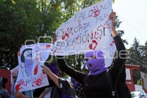 TLAXCALA . MANIFESTACIÓN COBAT