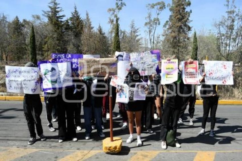 TLAXCALA . MANIFESTACIÓN COBAT