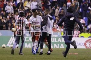 FÚTBOL . CLUB PUEBLA VS CHIVAS