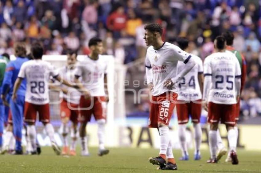 FÚTBOL . CLUB PUEBLA VS CHIVAS