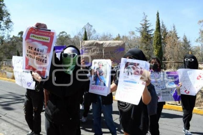 TLAXCALA . MANIFESTACIÓN COBAT