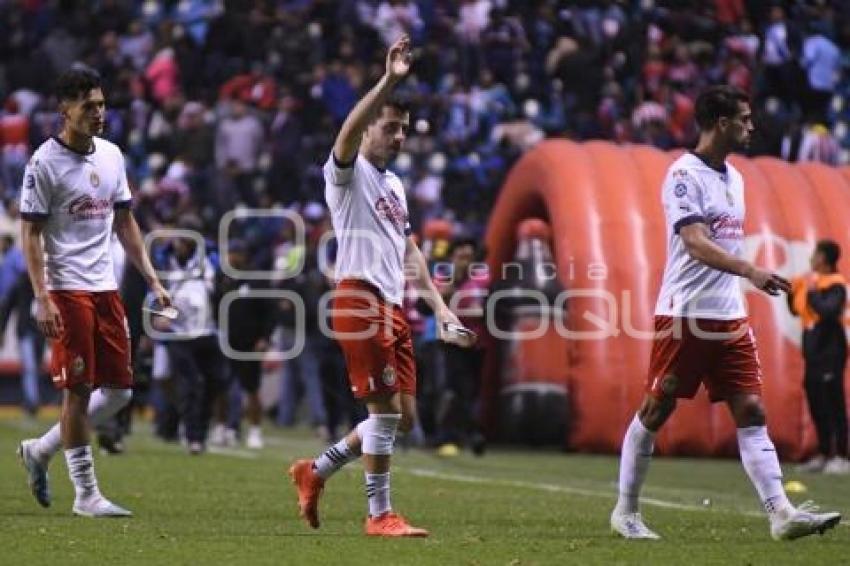 FÚTBOL . CLUB PUEBLA VS CHIVAS