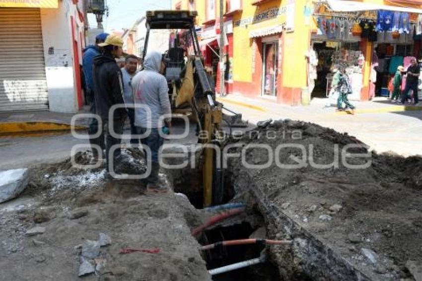 TLAXCALA . DRENAJE CHIAUTEMPAN