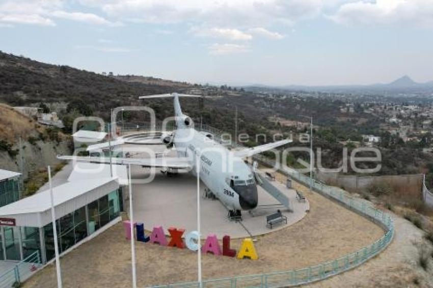 TLAXCALA . PARQUE AVIÓN BOEING