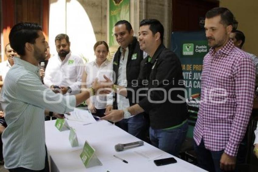 PARTIDO VERDE . COMITE JUVENIL