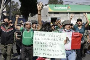 MANIFESTACIÓN . EJÉRCITO MEXICANO