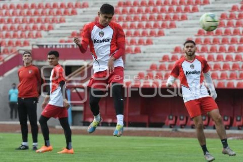 TLAXCALA . ENTRENAMIENTO COYOTES