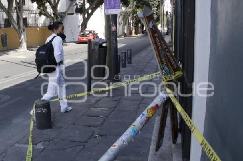 INFRAESTRUCTURA . POSTE ACORDONADO