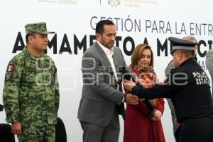 TLAXCALA . ENTREGA ARMAMENTO