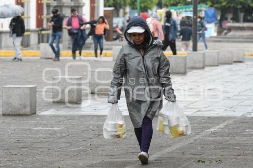 TLAXCALA . LLUVIA