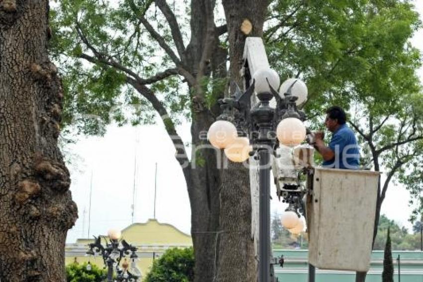 TLAXCALA . MANTENIMIENTO LUMINARIAS