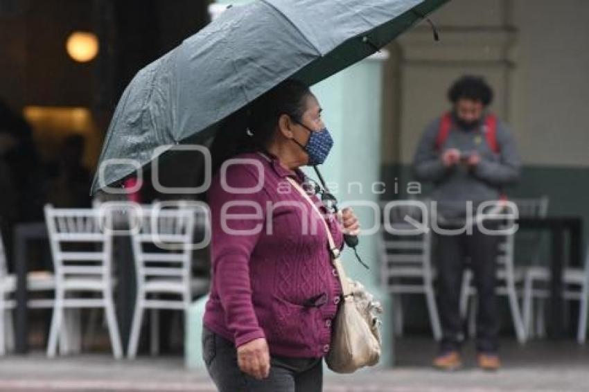 TLAXCALA . LLUVIA