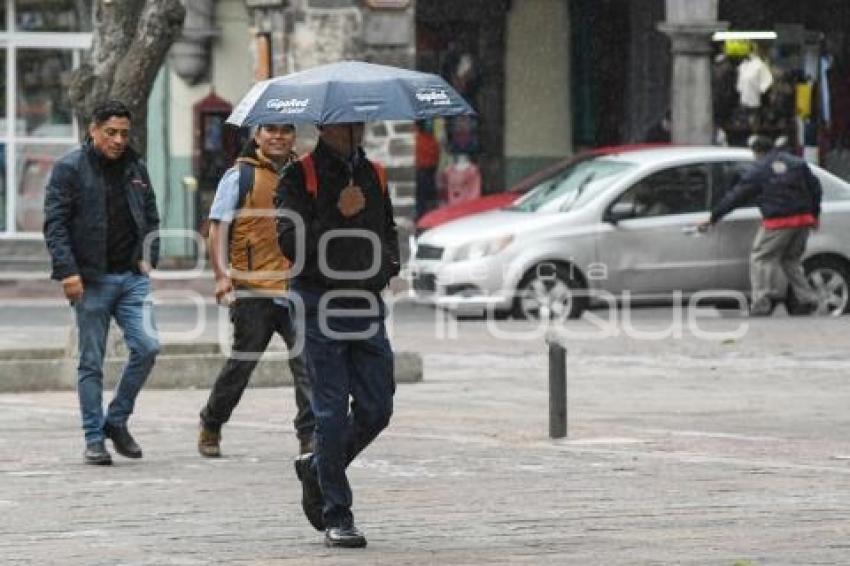 TLAXCALA . LLUVIA