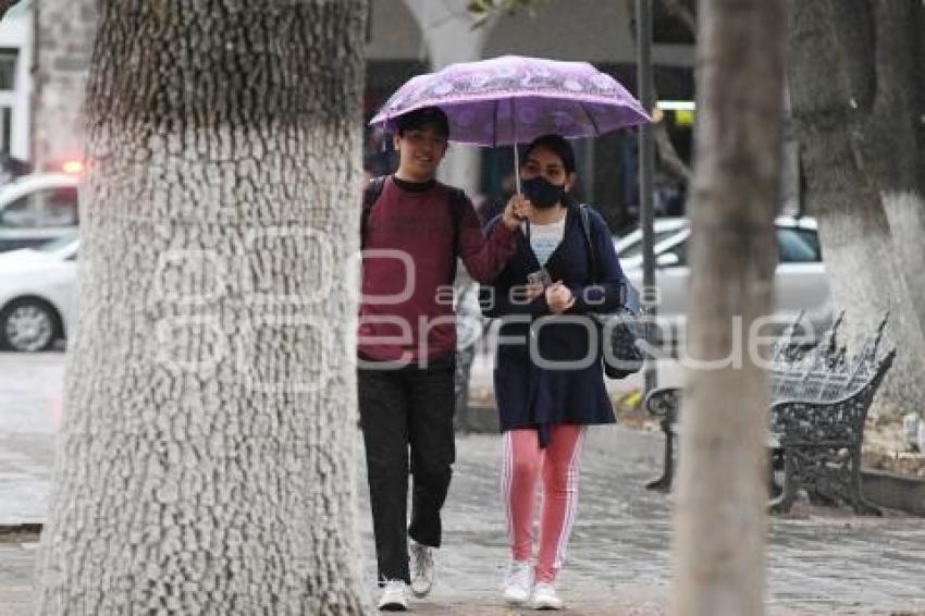 TLAXCALA . LLUVIA