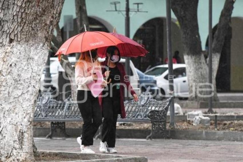 TLAXCALA . LLUVIA