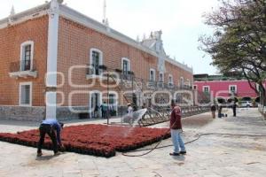 ATLIXCO . MOSAICO FLORAL