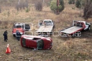 NOTA ROJA . VOLCADURA