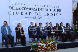 TEHUACÁN . CEREMONIA CÍVICA