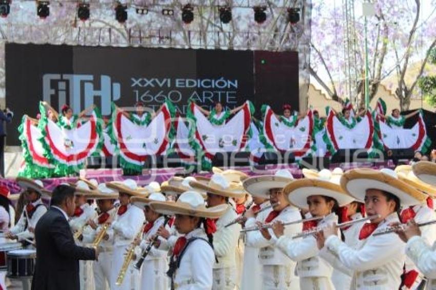 TEHUACÁN . CEREMONIA CÍVICA