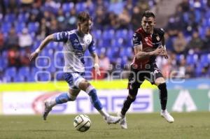 FÚTBOL . CLUB PUEBLA VS ATLAS