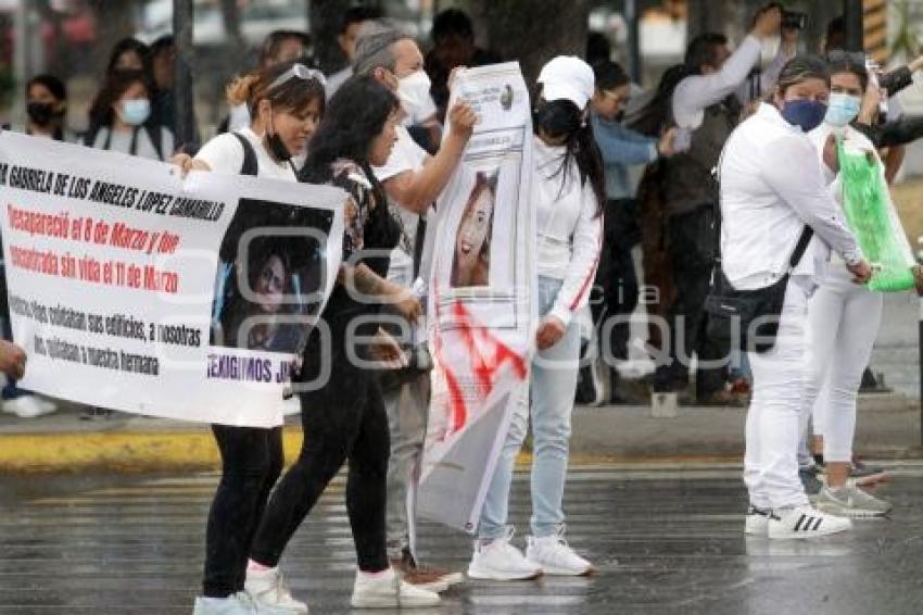 MANIFESTACIÓN . FEMINICIDIO MARÍA GABRIELA