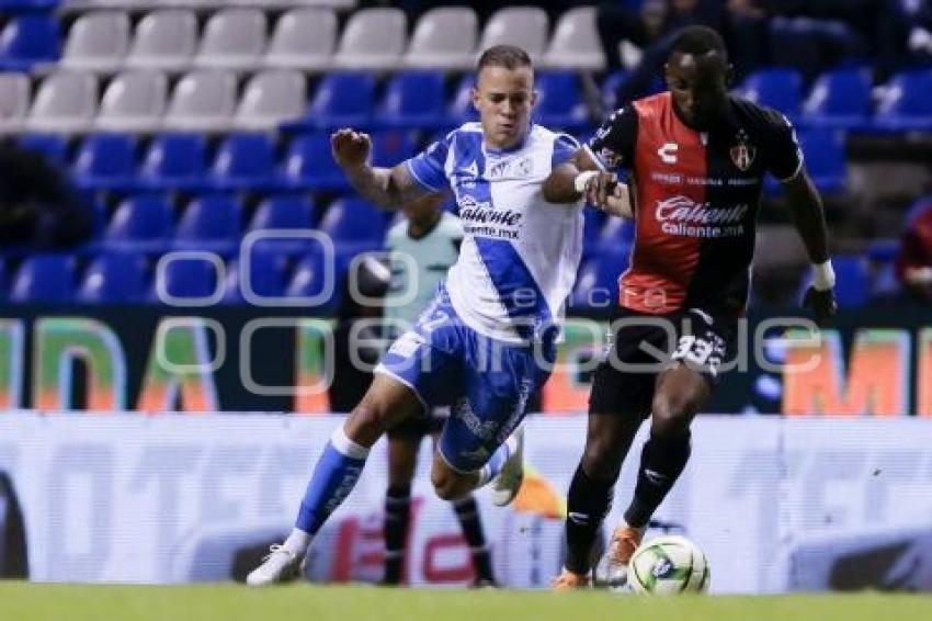 FÚTBOL . CLUB PUEBLA VS ATLAS