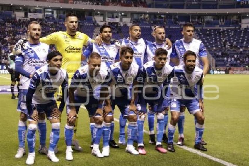 FÚTBOL . CLUB PUEBLA VS ATLAS