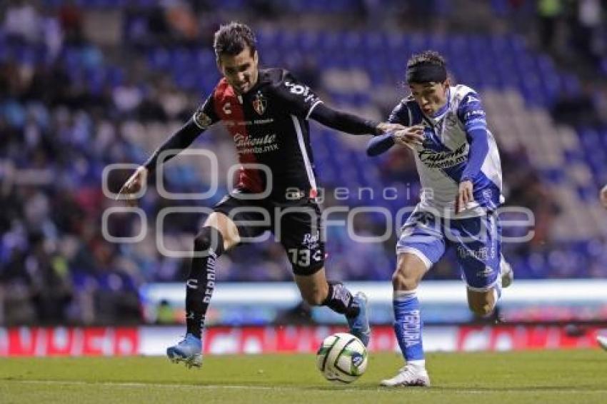 FÚTBOL . CLUB PUEBLA VS ATLAS