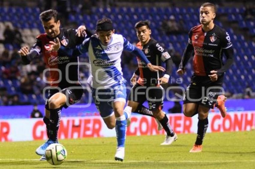 FÚTBOL . CLUB PUEBLA VS ATLAS